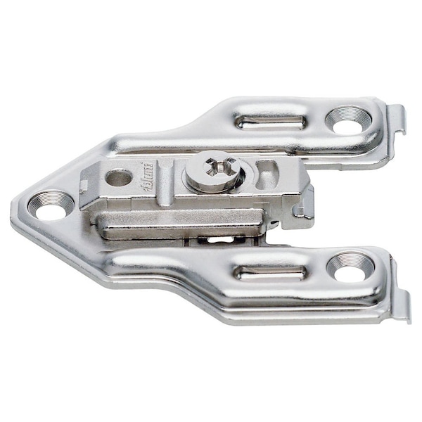 Blum 0mm Screw-on Cam Adjustable Face Frame Baseplate for Cliptop Hinges 175H6000 - main